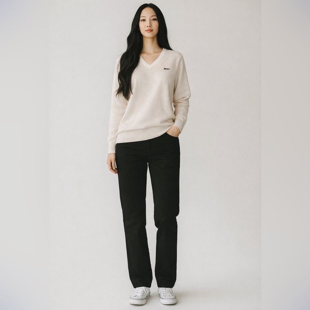 Slagenzer Made in UK 🇬🇧 Golfing Sweater Made in Courtelle